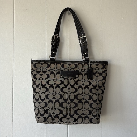 Coach Signature Hadley Tote Bag - Picture 12 of 12